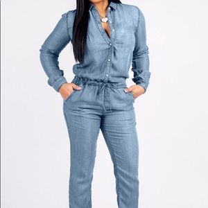 Jean jumpsuit